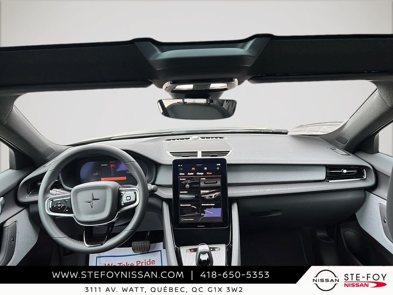 Polestar 2 LONG RANGE 2025 Gris Ste-Foy - photo #9