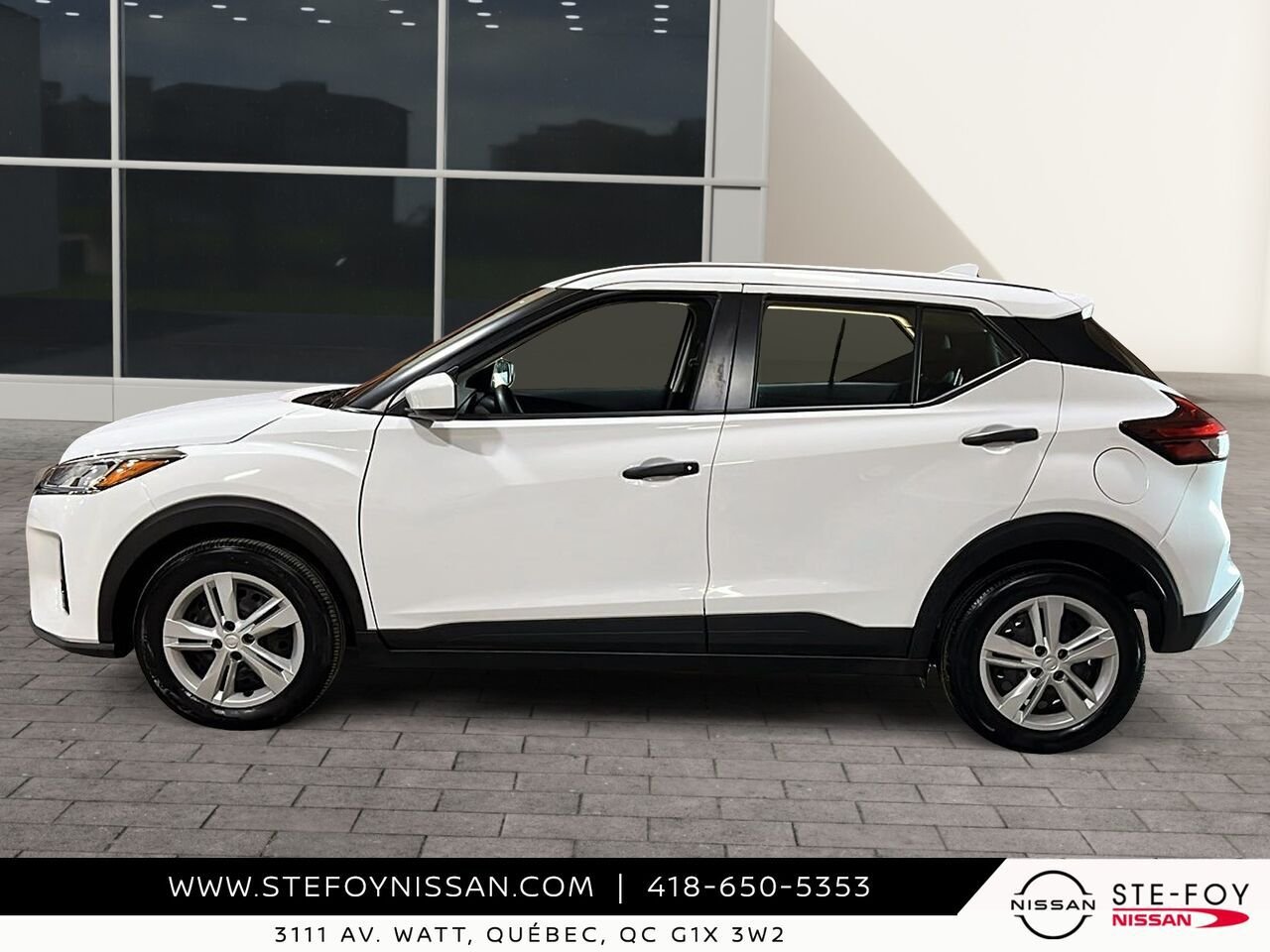 2024 Nissan Kicks S White Ste-Foy - photo #4