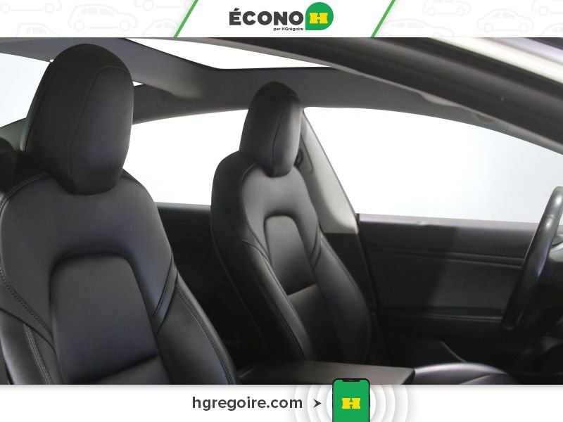 Tesla Model 3 727190A | LONG RANGE TOIT CUIR MAGS CAM RECUL BLUETOOTH 2018 Noir Laval - photo #19