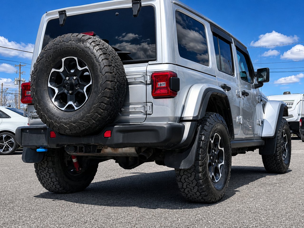 2022 Jeep Wrangler 4xe RUBICON Silver Granby - photo #6