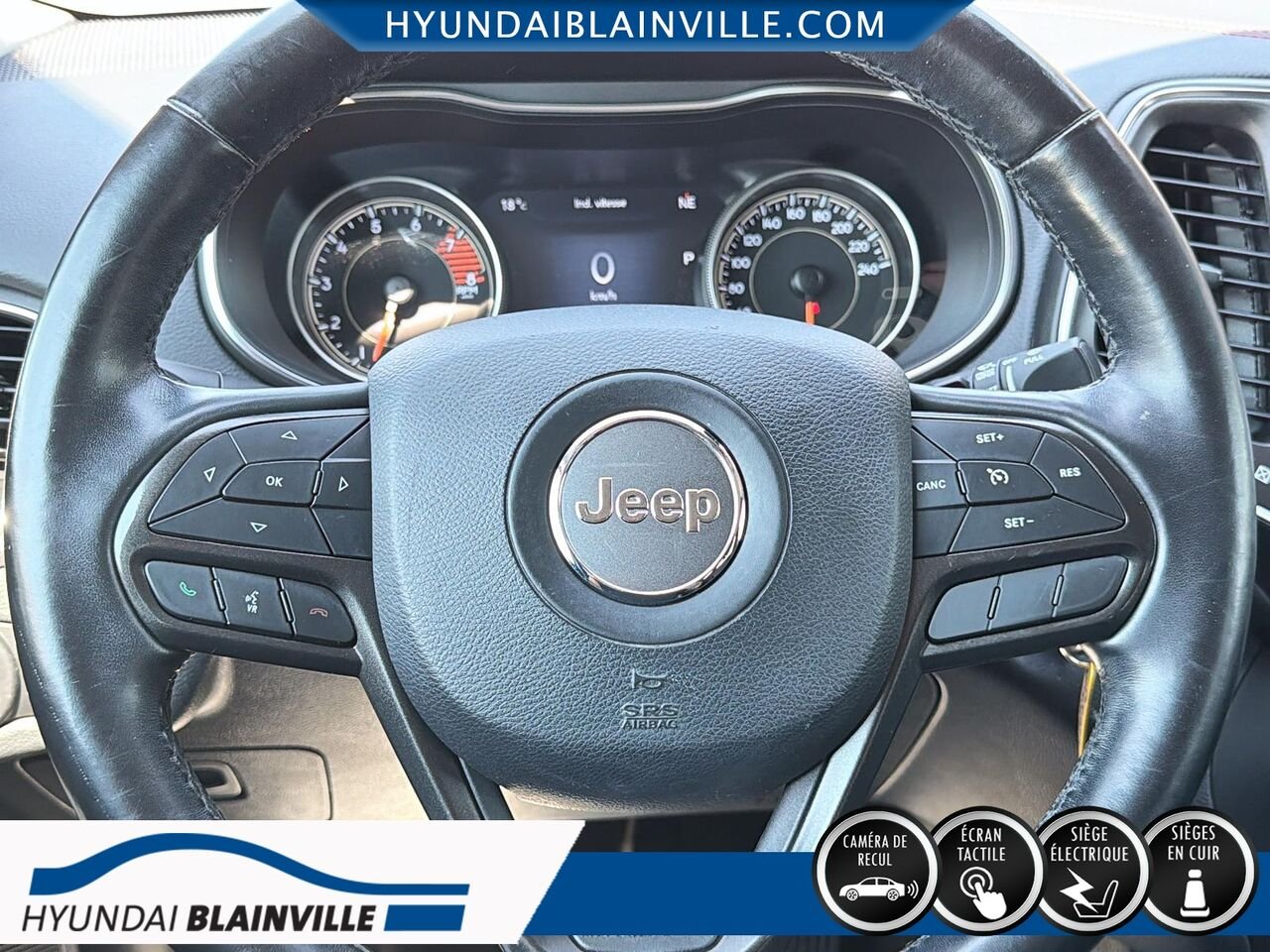 Jeep Cherokee 2020 Blanc Blainville - photo #11