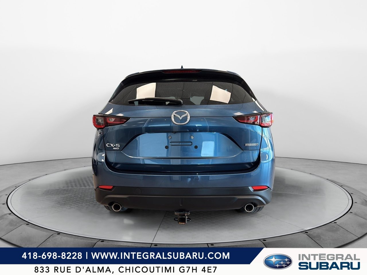 Mazda CX-5 NIV JM3KFBCM9N0627795 2022 Bleu Chicoutimi - photo #3