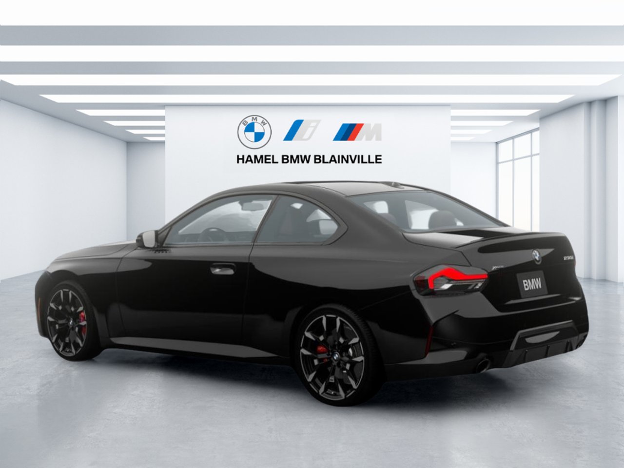 2026 BMW 2 Series Loc. 48 m. 914$/mois à 4.24% Black Sapphire Metallic Blainville - photo #1