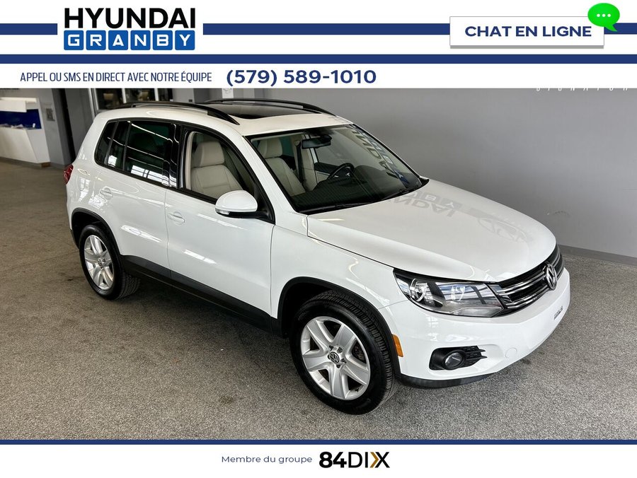 Volkswagen Tiguan 2016 2016 Blanc