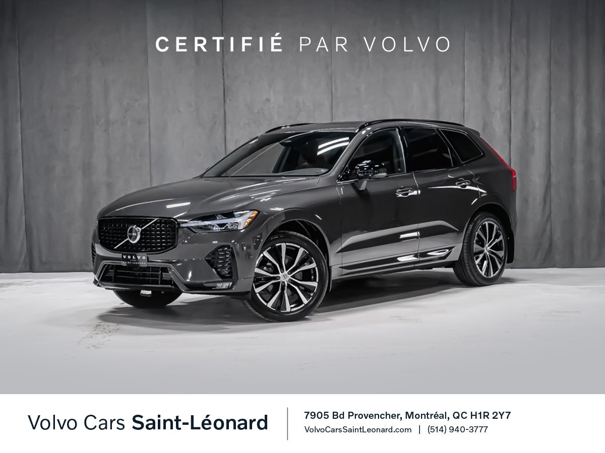 2024 Volvo XC60 B5 PLUS DARK CLIMATE Grey Montreal - photo #0