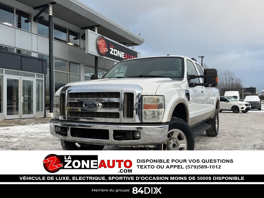 Ford Super Duty F-350 à roues arrière simples 2010 2010 Blanc