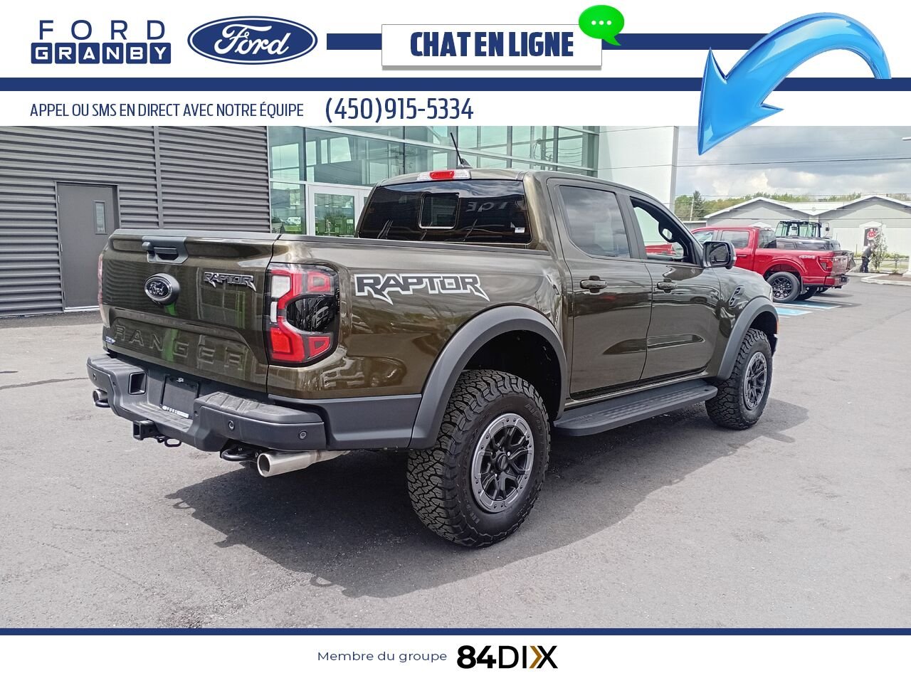 Ford RANGER 2024 Vert Granby - photo #4