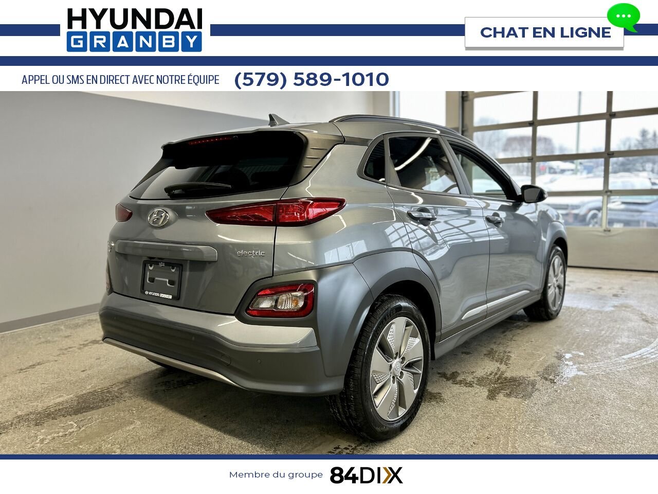 2021 Hyundai Kona Electric Grey Granby - photo #6