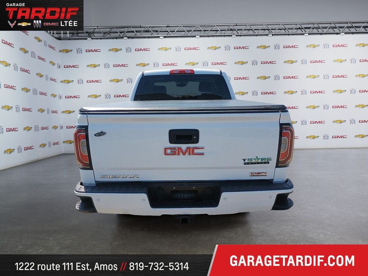 2018 GMC Sierra 1500 SLT White Amos - photo #2