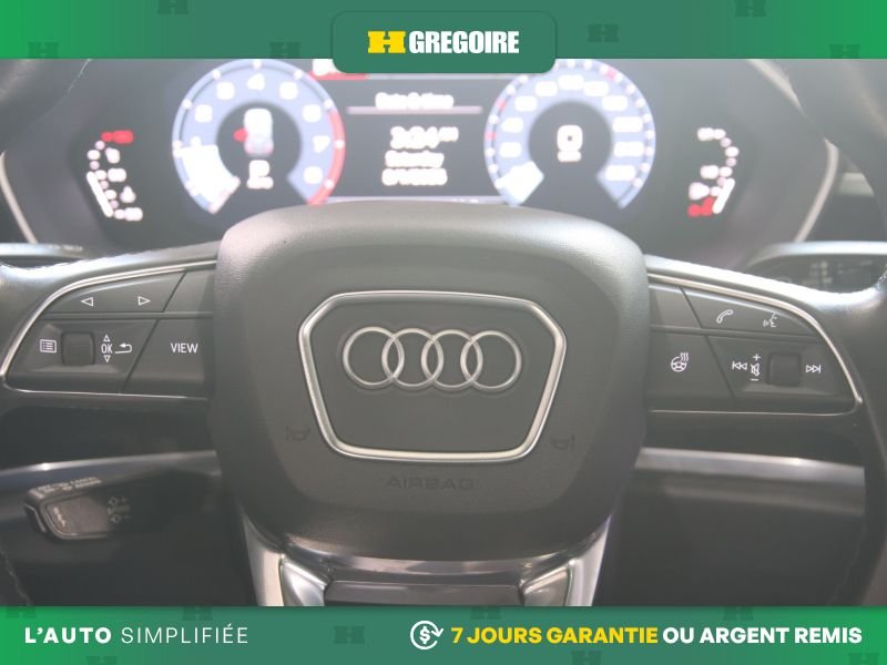 Audi Q3 821561 | Komfort AWD AUTO A/C MAGS CUIR TOIT CAM RECUL BLUE 2022 Noir Laval - photo #18