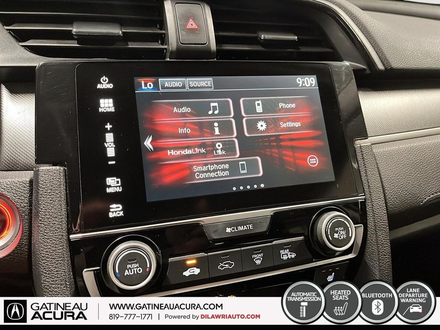 2018 Honda Civic SE Black