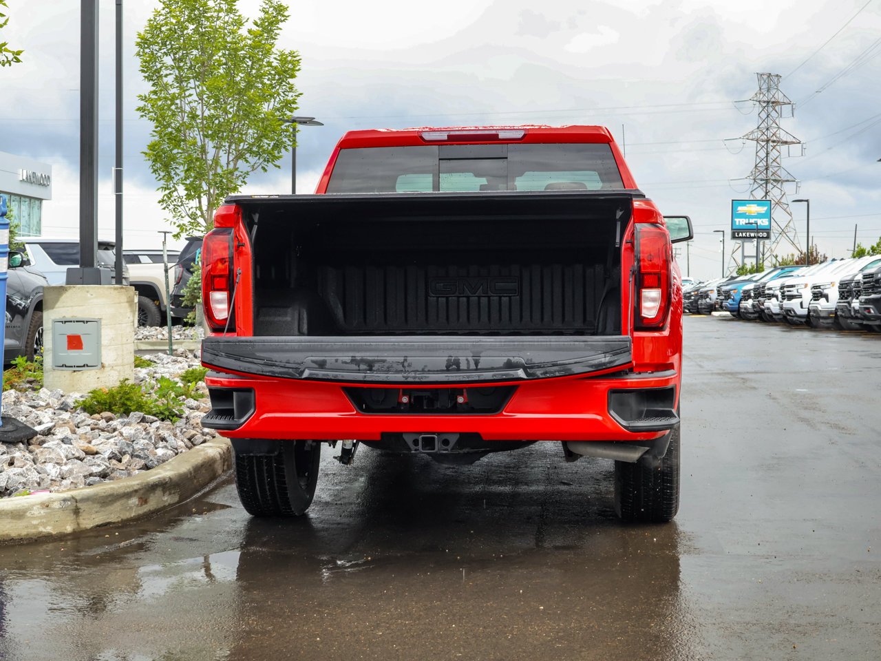2025 GMC Sierra 1500 4WD Crew Cab 147 Elevation Red Sherwood Park - photo #5