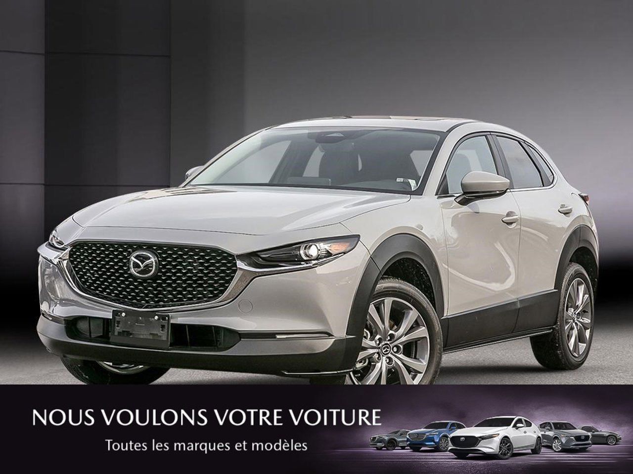 2026 Mazda CX-30 3MVDMBCL2TM213877 Aero Grey Metallic Mirabel - photo #0