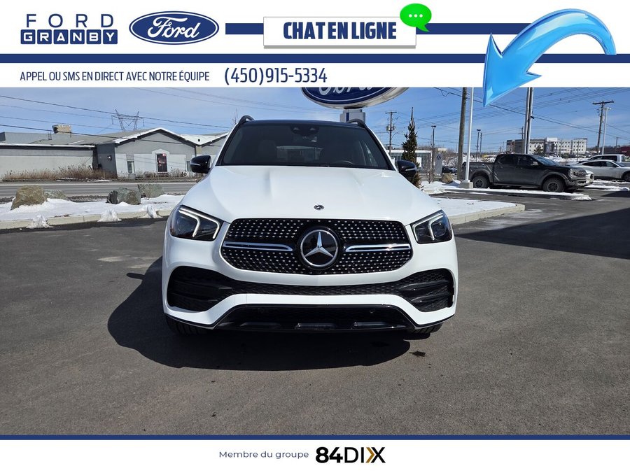 Mercedes-Benz GLE 450 4MATIC, CUIR, TOIT GLE 450 4MATIC, CUIR, TOIT 2022 Blanc