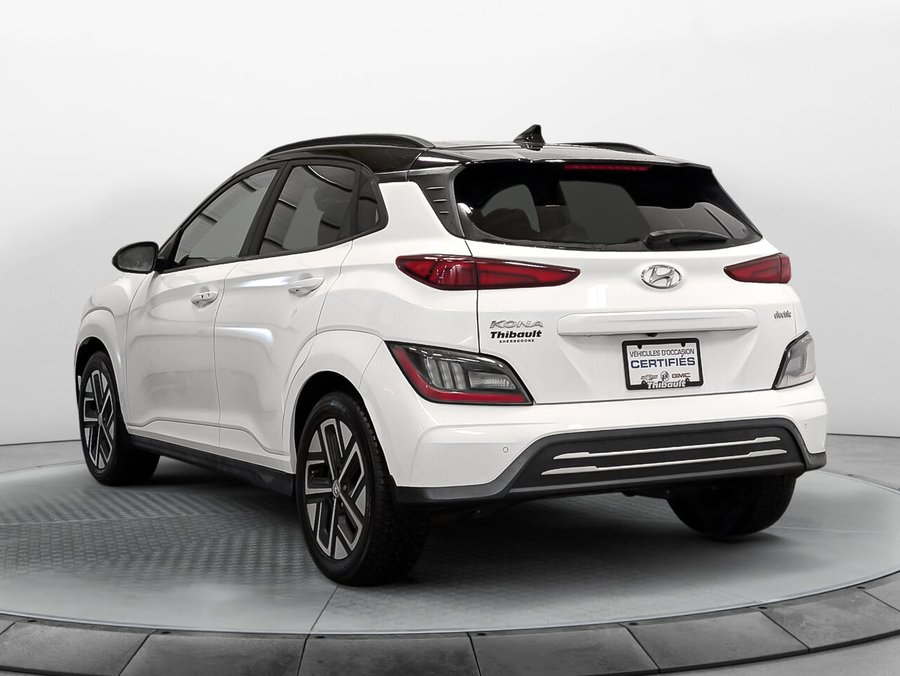 Hyundai KONA EV Preferred 8 pneus été et hiver inclus Bas Km 2022 Blanc