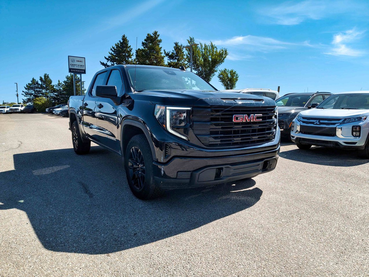 2024 GMC Sierra 1500 4WD Crew Cab 147 Pro Black Sherwood Park - photo #2