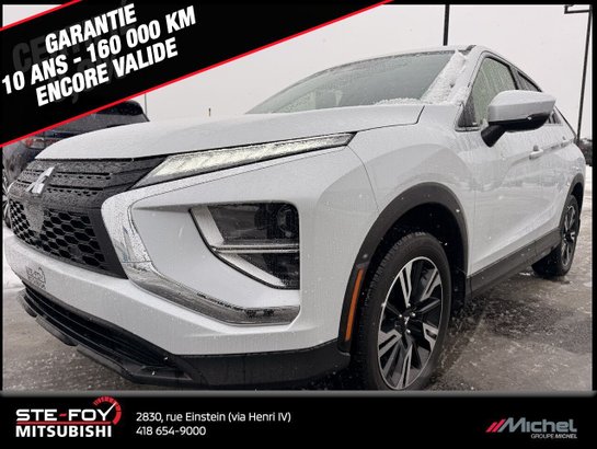 Mitsubishi Eclipse Cross ES AWD, SIÈGES CHUAFANTS, CAMÉRA DE RECUL 2024 Blanc