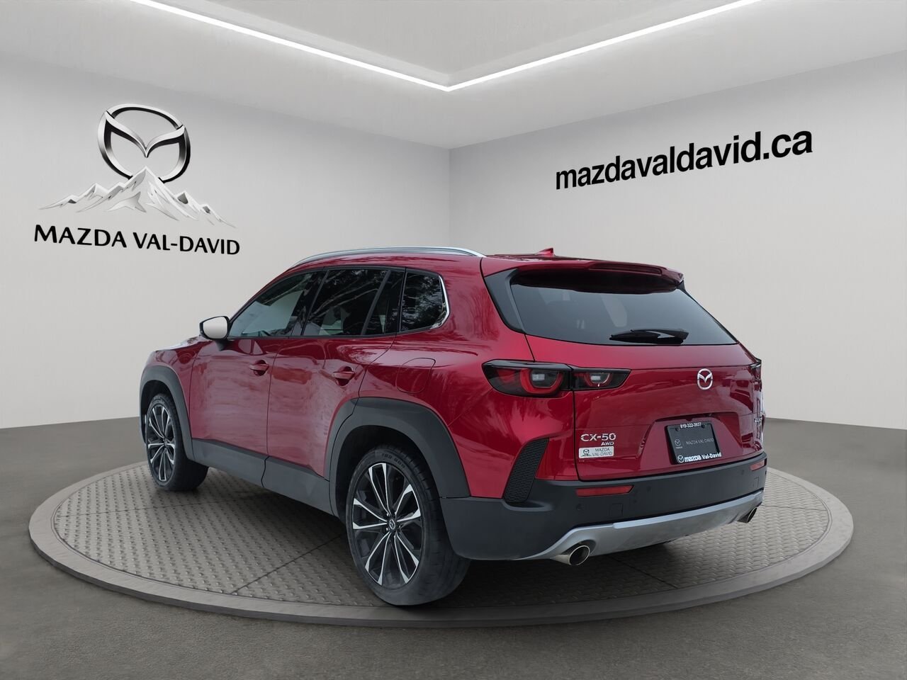 2024 Mazda CX-50 GT w/Turbo AWD Volant chauffant, navigation, toit ouvrant panoramique, Red Val-David - photo #14
