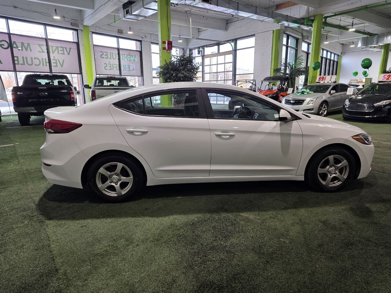 2017 Hyundai Elantra White  - photo #6