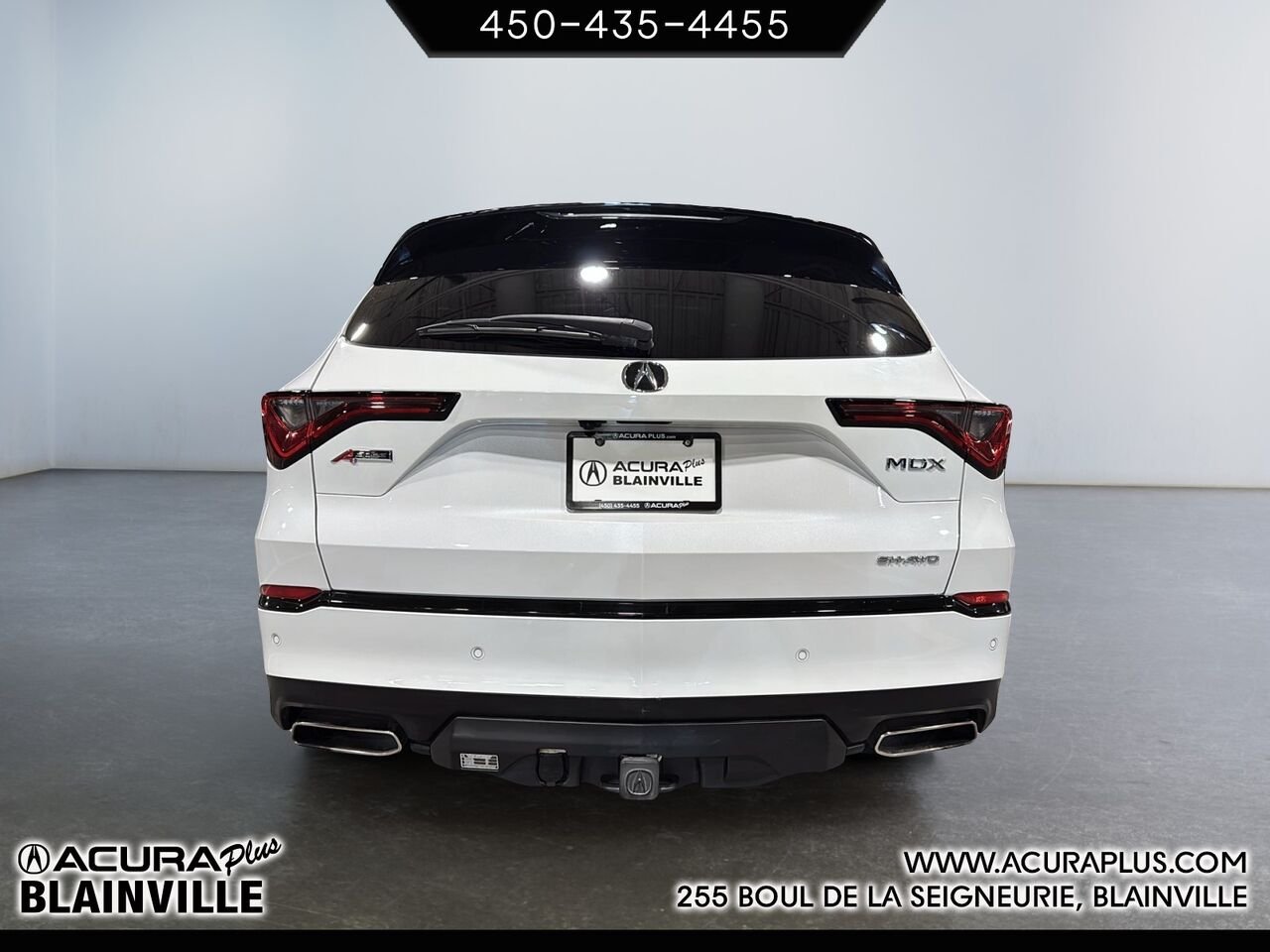 2023 Acura MDX White Blainville - photo #2