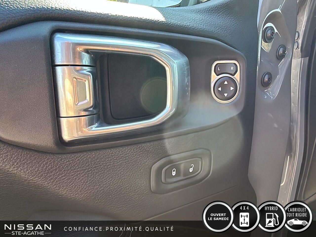 Jeep Wrangler 4xe Unlimited Sahara | 4x4 | CUIR | CARPLAY | 2022 Gris Saint-Jérôme - photo #15