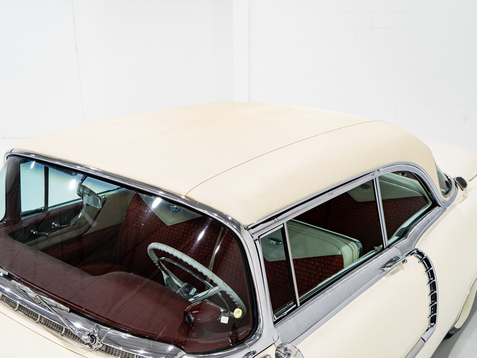 1956 Cadillac Eldorado Seville With Factory A/C | PRIX EN USD White Montreal - photo #50