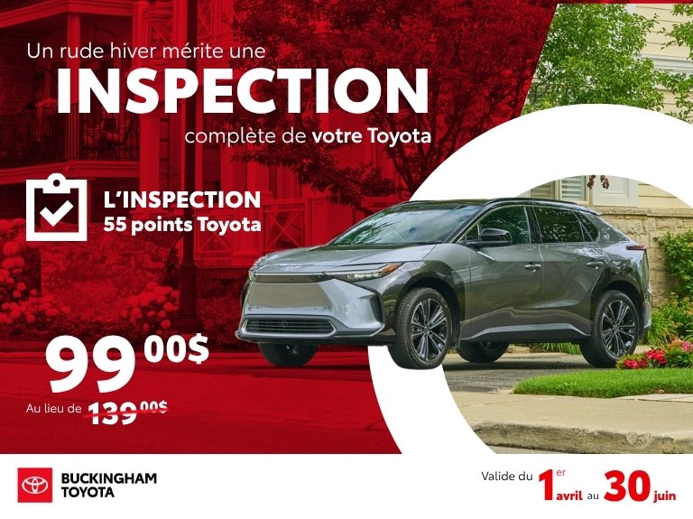 Buckingham toyota   promo inspection Banner