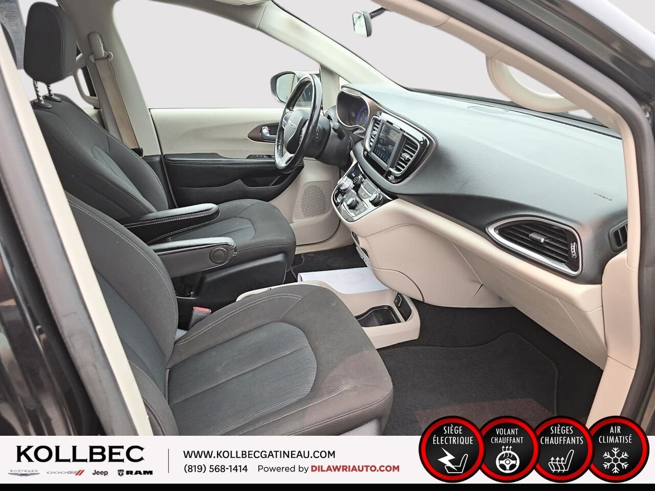 CHRYSLER GRAND CARAVAN SXT 2021 Noir Ottawa & Gatineau - photo #19