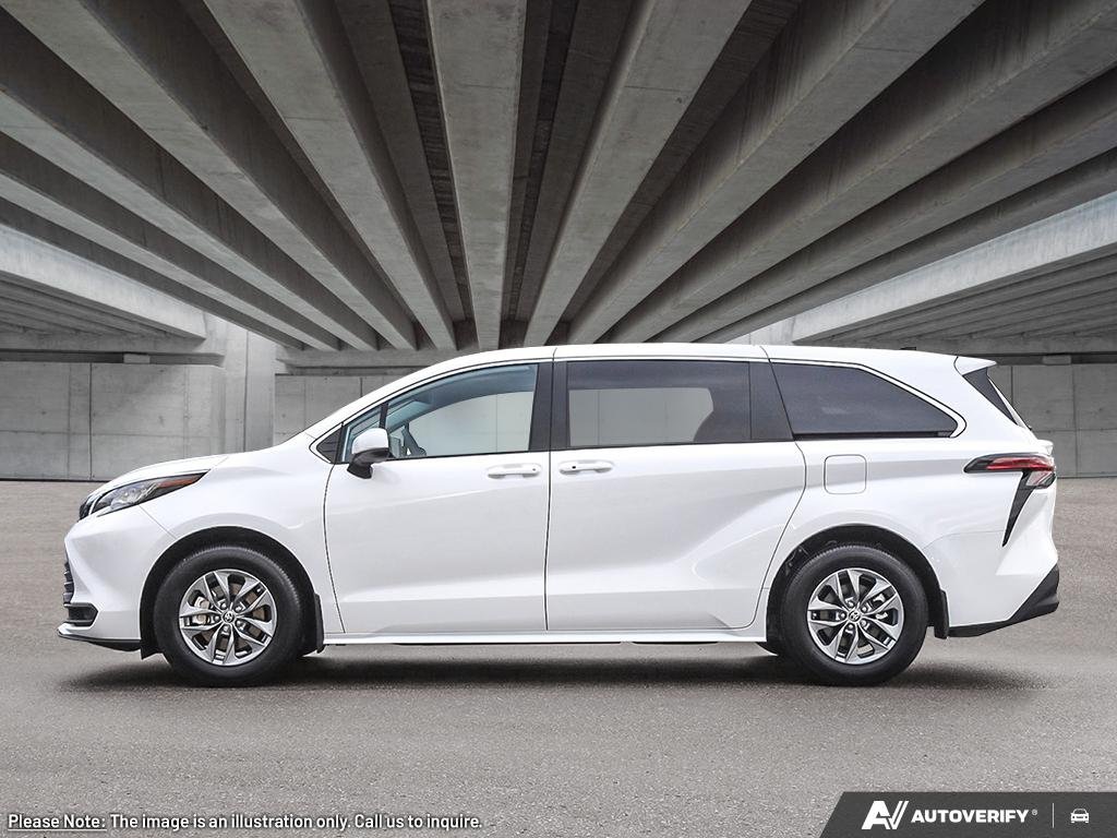 2026 Toyota Sienna 2601588 | LE White Edmonton - photo #2
