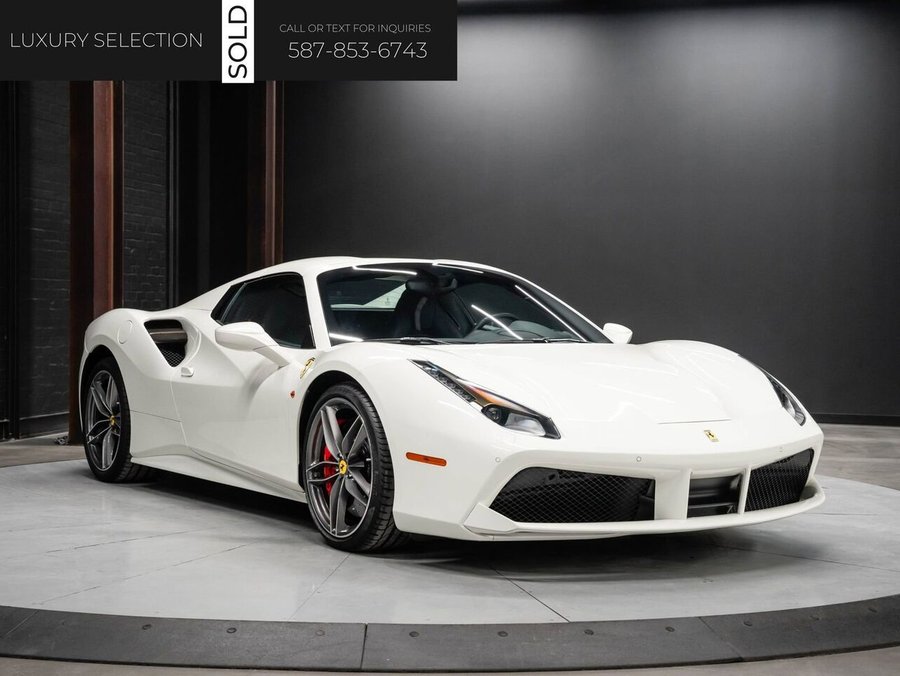 2016 Ferrari 488 Spider 2016 White