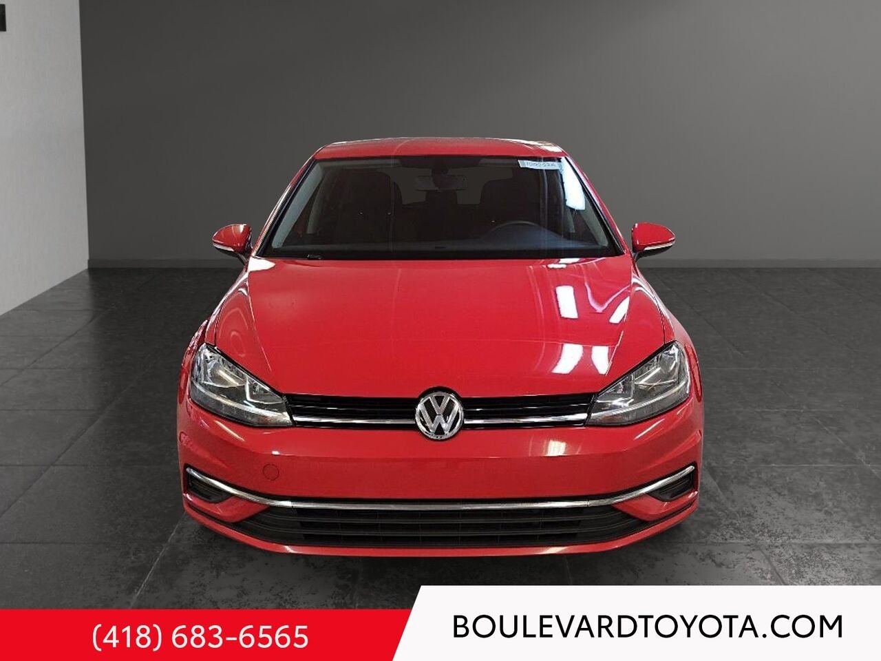 Volkswagen Golf 100057A-59 | COMFORTLINE 5 PORTES AVEC BOÎTE MANUELLE 2021 Rouge Québec - photo #1