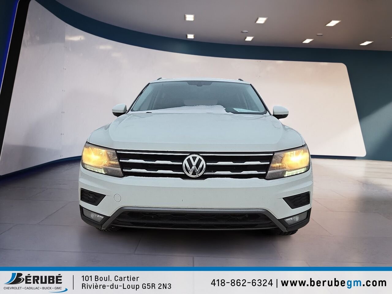 Volkswagen TIGUAN Confort Line 2019 Blanc Rivière-du-Loup - photo #1