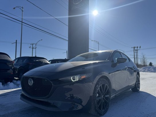 2026 MAZDA Mazda3 Sport GT avec moteur turbo BA TI i-ACTIV Deep Crystal Blue Mica