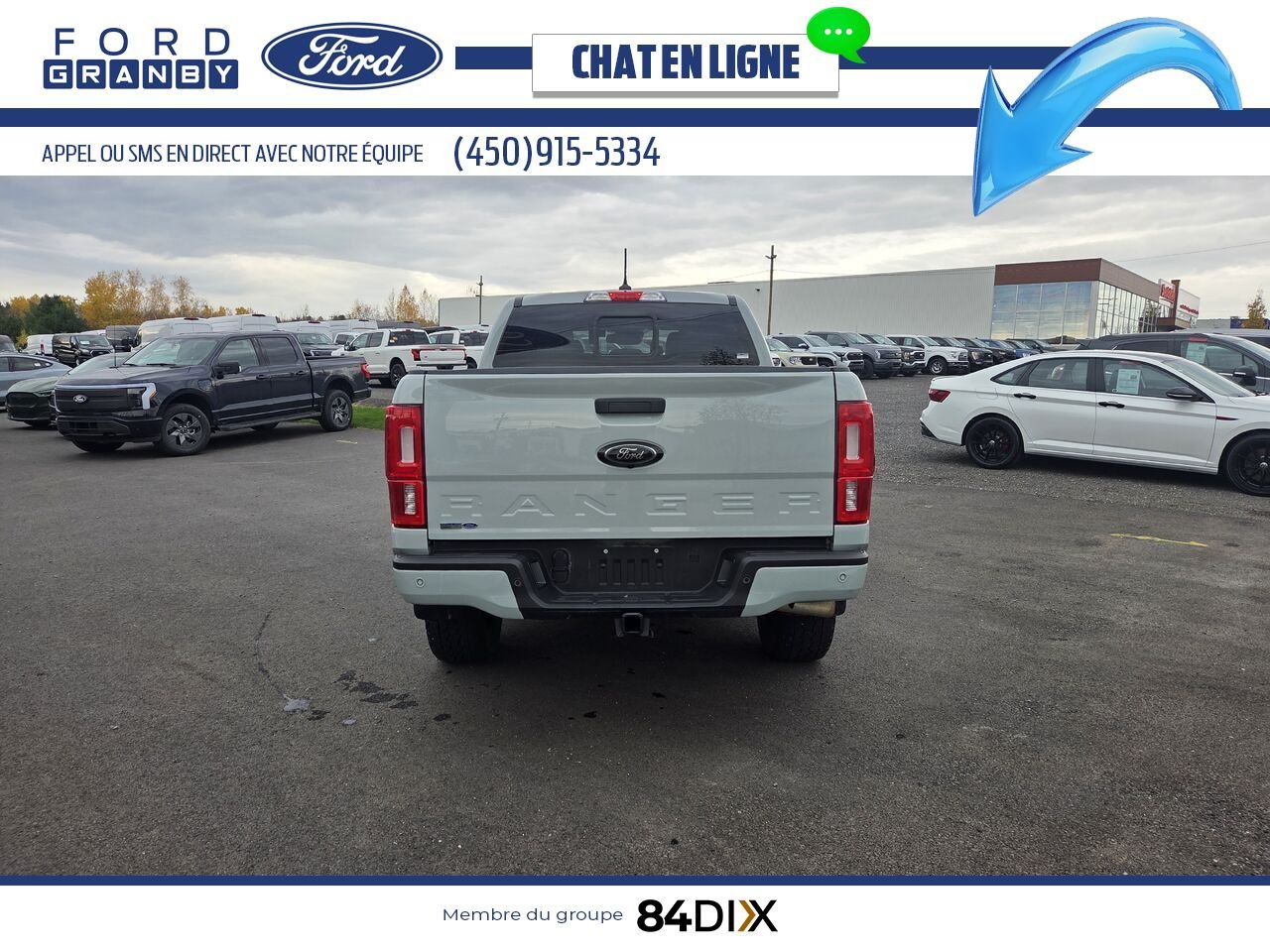 Ford Ranger 2023 Gris Granby - photo #5