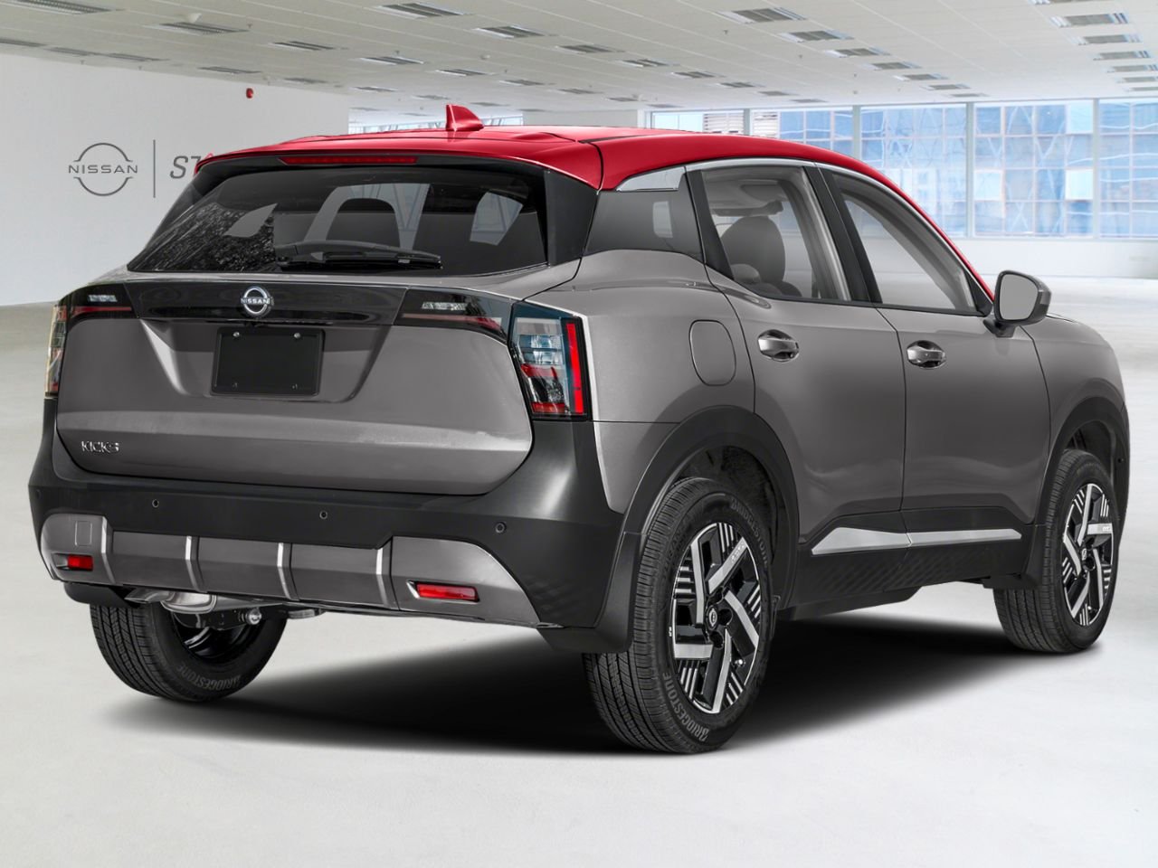 2026 Nissan Kicks Gun Metal Metallic/Scarlet Ember Tintcoat Saint-Basile-le-Grand - photo #1