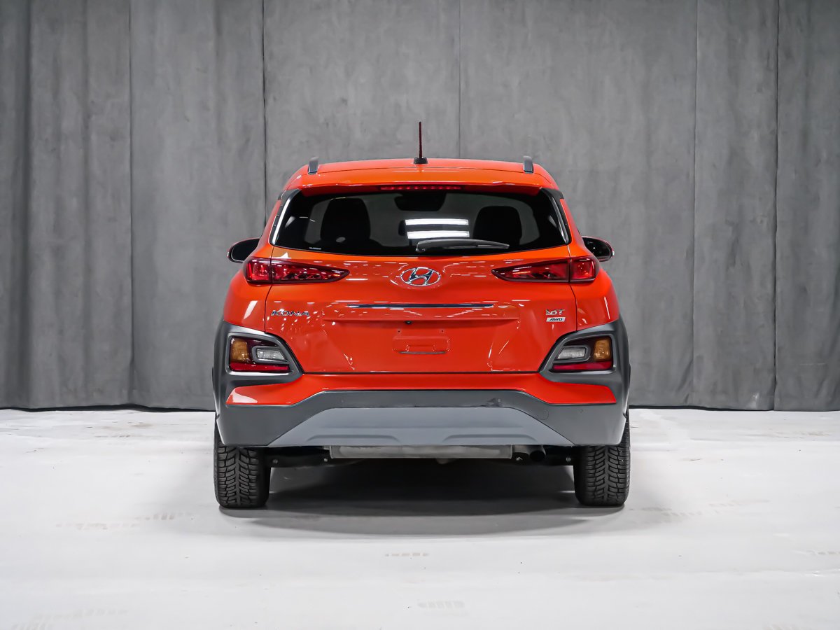 Hyundai Kona ULTIMATE TOIT OUVRANT VOLANT CHAUFFANT 2018 Rouge Montréal - photo #3