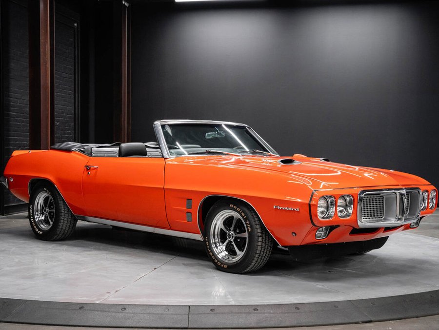 1969 Pontiac Firebird 400 1969 Orange
