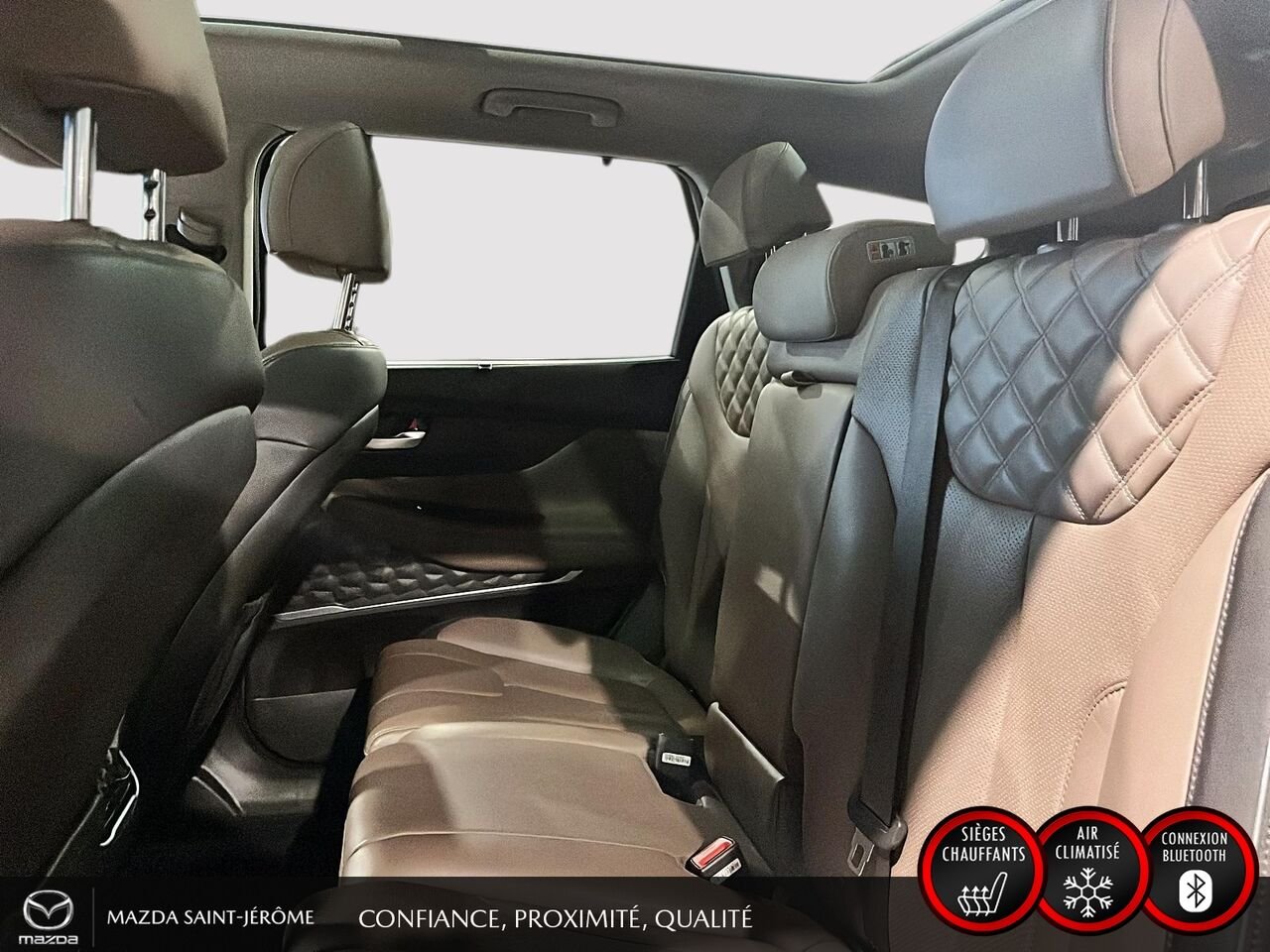2022 Hyundai Santa Fe Hybrid TOIT PANORAMIQUE | CUIR | AWD | White Saint-Jérôme - photo #21