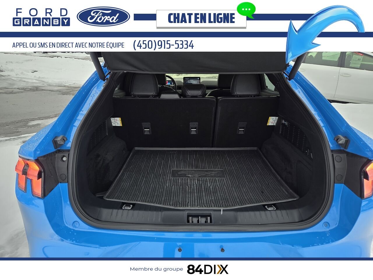 2024 Ford Mustang Mach-E Blue Granby - photo #24