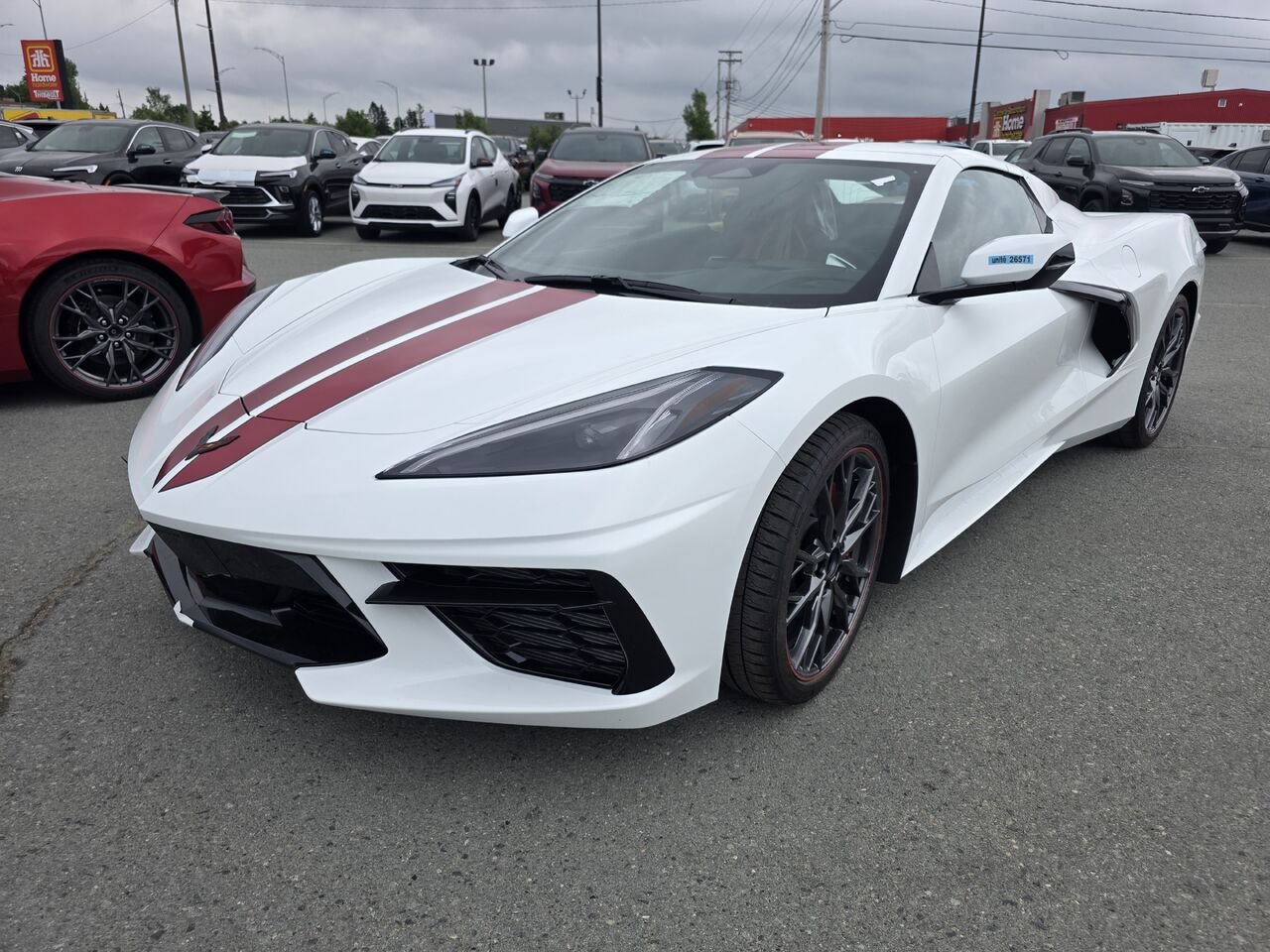 2026 Chevrolet Corvette 1LT Arctic White Rouyn-Noranda - photo #0