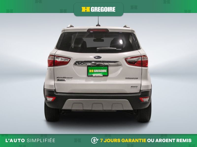 Ford EcoSport 2020 Blanc Blainville - photo #7