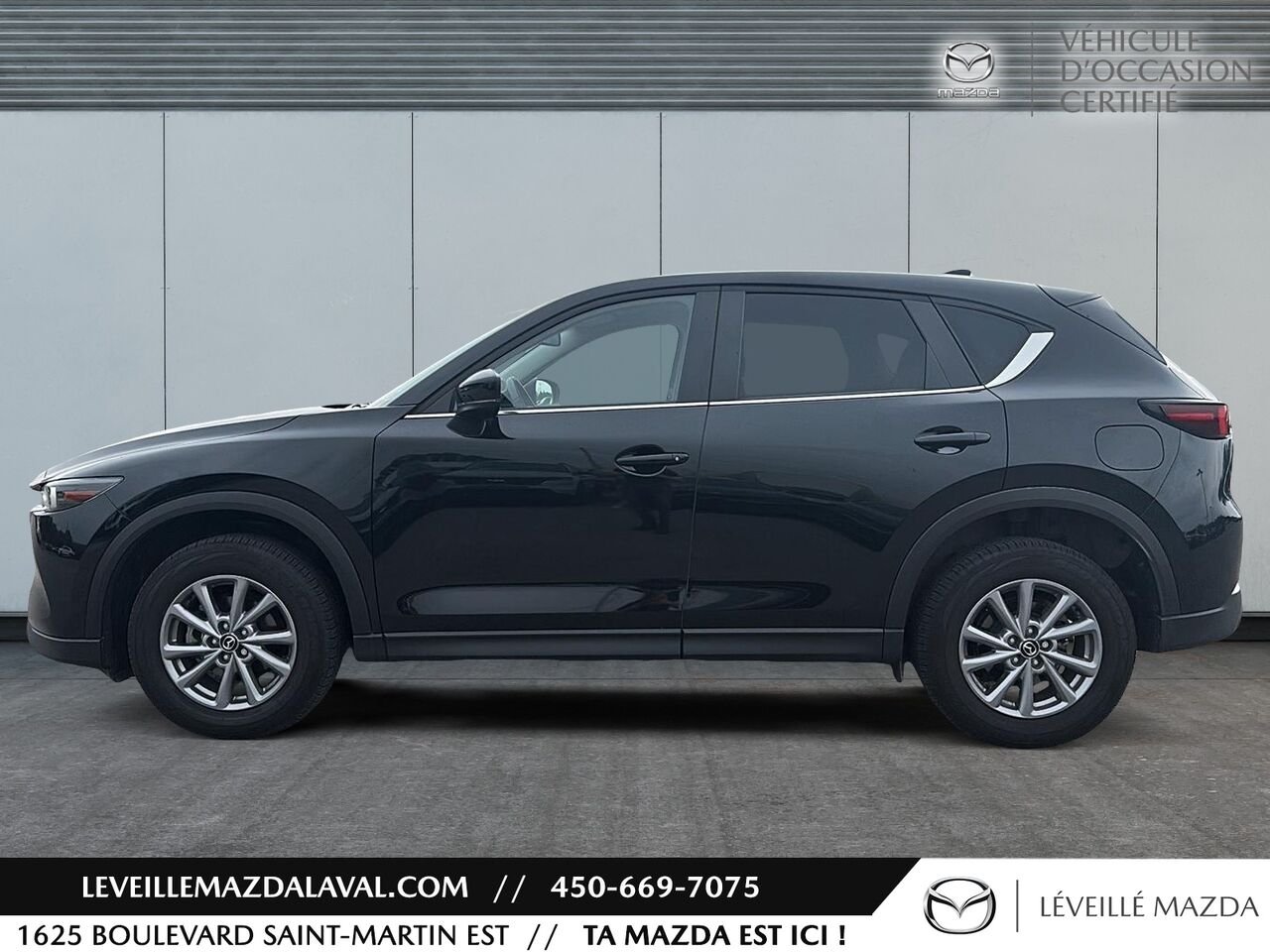 Mazda CX-5 GS TI sans désactivation de cylindres 2024 Noir Laval - photo #8