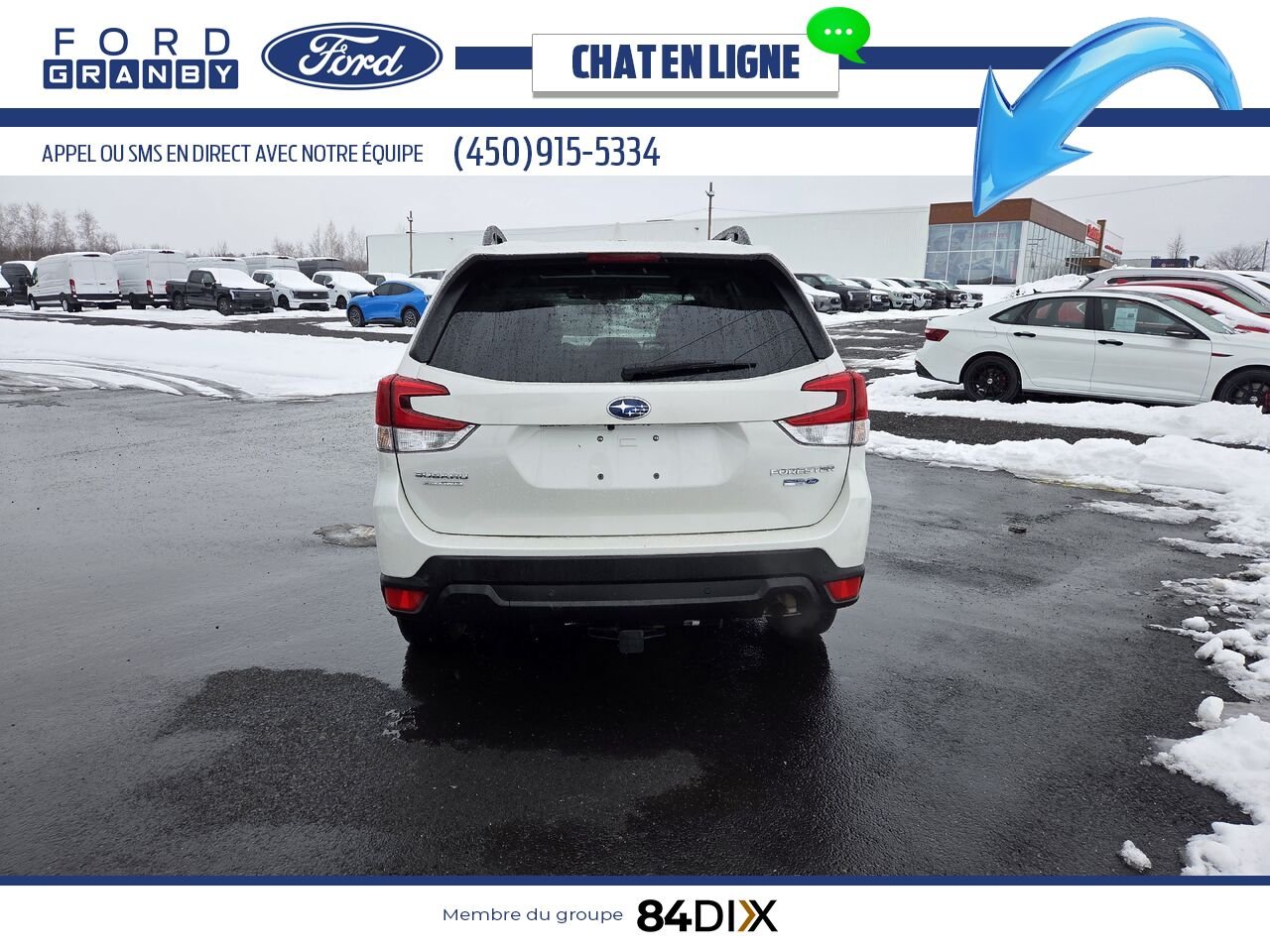 2023 Subaru Forester White Granby - photo #5