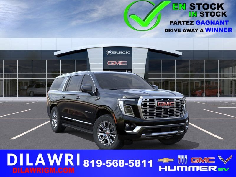 GMC Yukon XL 4 RM 4 portes Denali 2026 NOIR ONYX Gatineau - photo #0
