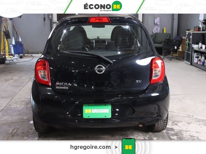 Nissan MICRA 820274 | SV AUTO A/C GR ELECT 2016 Noir Laval - photo #5