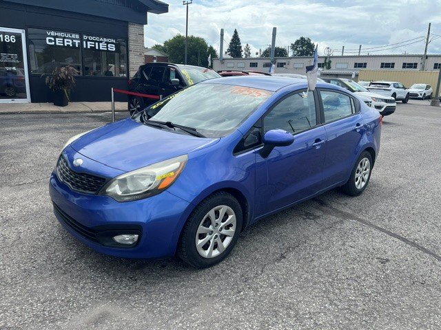 Kia Rio Berline 4 portes, boîte automatique, LX+ 2013 Bleu Châteauguay - photo #0