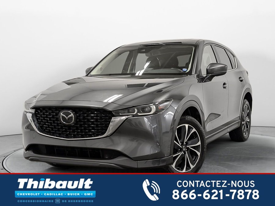 Mazda CX-5 AWD GS Toit Ouvrant Moteur 2.5L Skyactiv G 2023 Noir