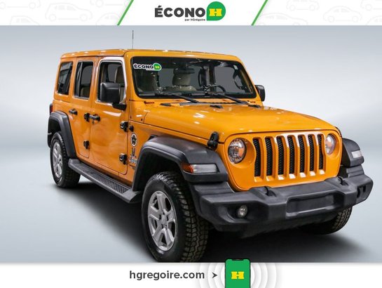 Jeep Wrangler Unlimited 2018 2018 Orange