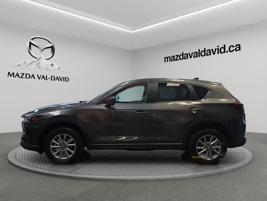 2025 Mazda CX-5 Gs, awd, sièges, volant et rétroviseurs chauffants, hayon électrique Polymetal Metallic