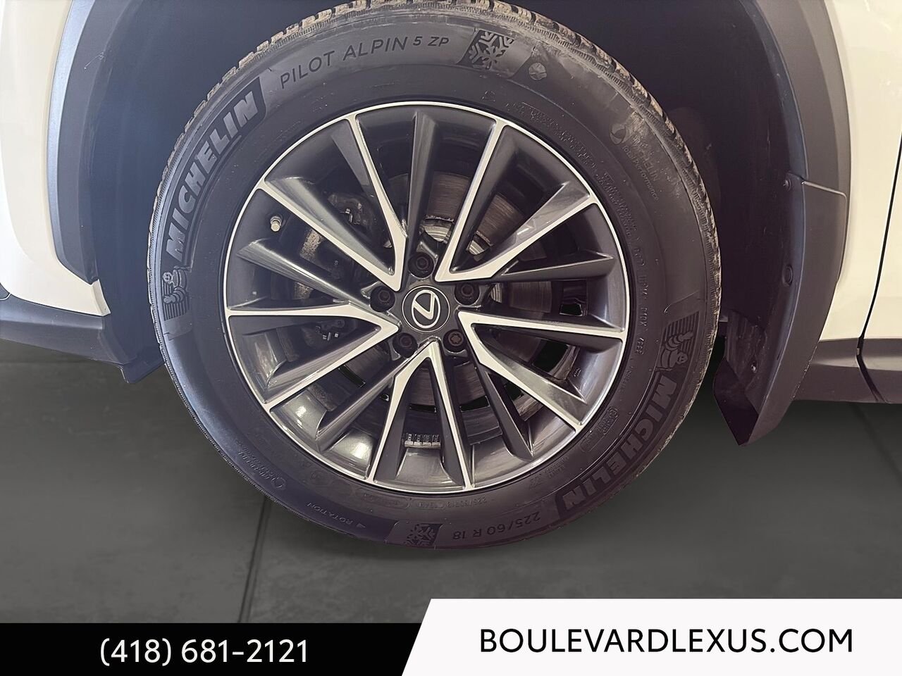Lexus NX 19359A 2023 Blanc Québec - photo #6